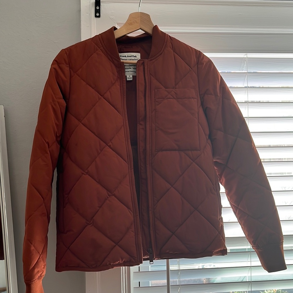 Frank and oak packable bomber